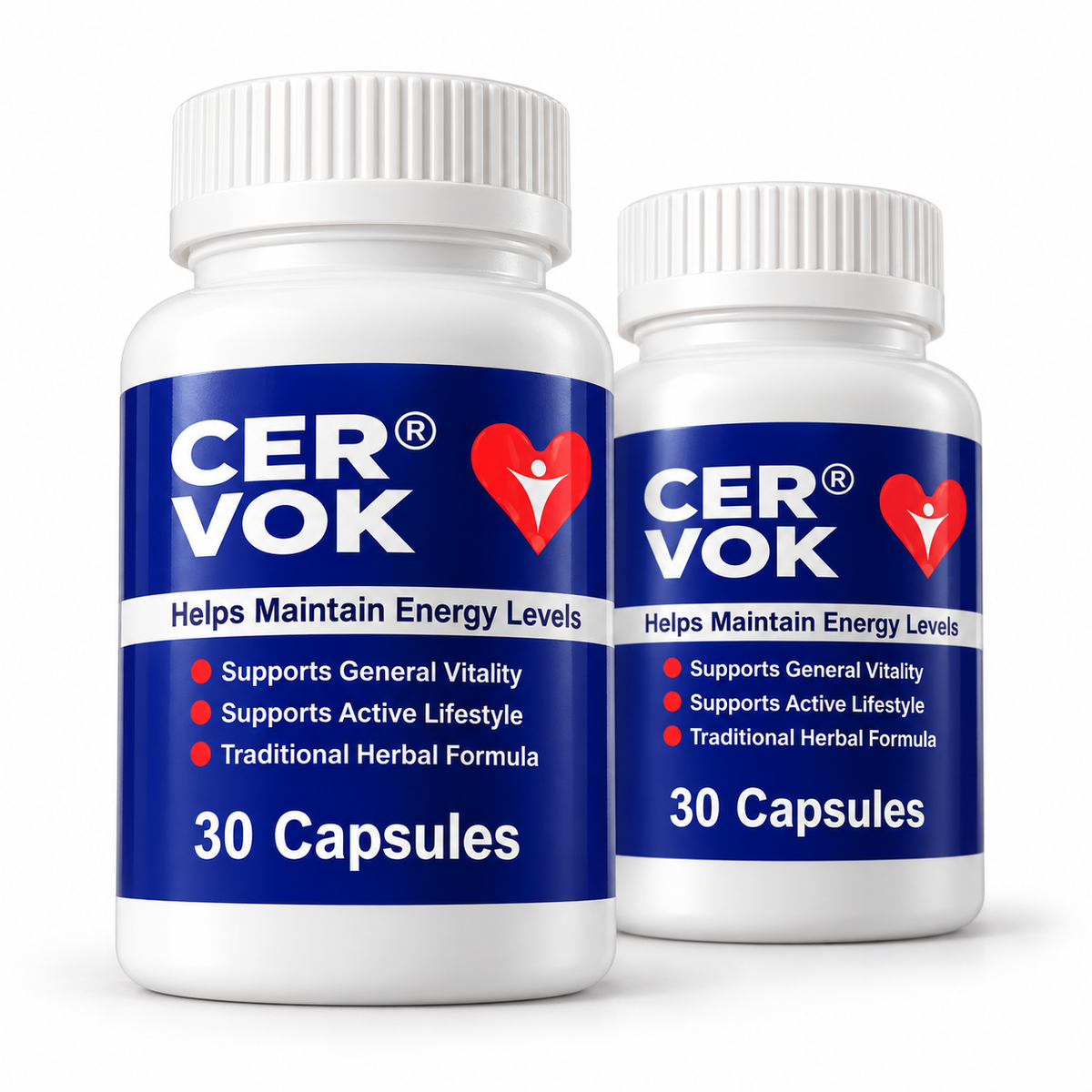 CERVOK – Energy & Vitality Support | 30 Capsules