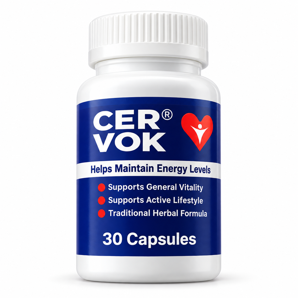 CERVOK – Energy & Vitality Support | 30 Capsules